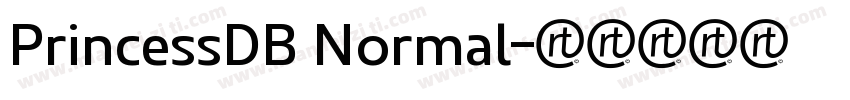 PrincessDB Normal字体转换